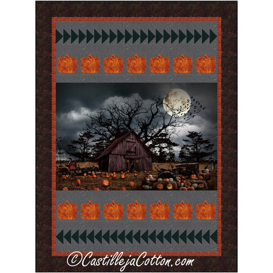 Haunted House Quilt CJC-55541e - Downloadable Pattern