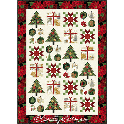 Christmas Things Quilt Pattern CJC-55571 - Paper Pattern