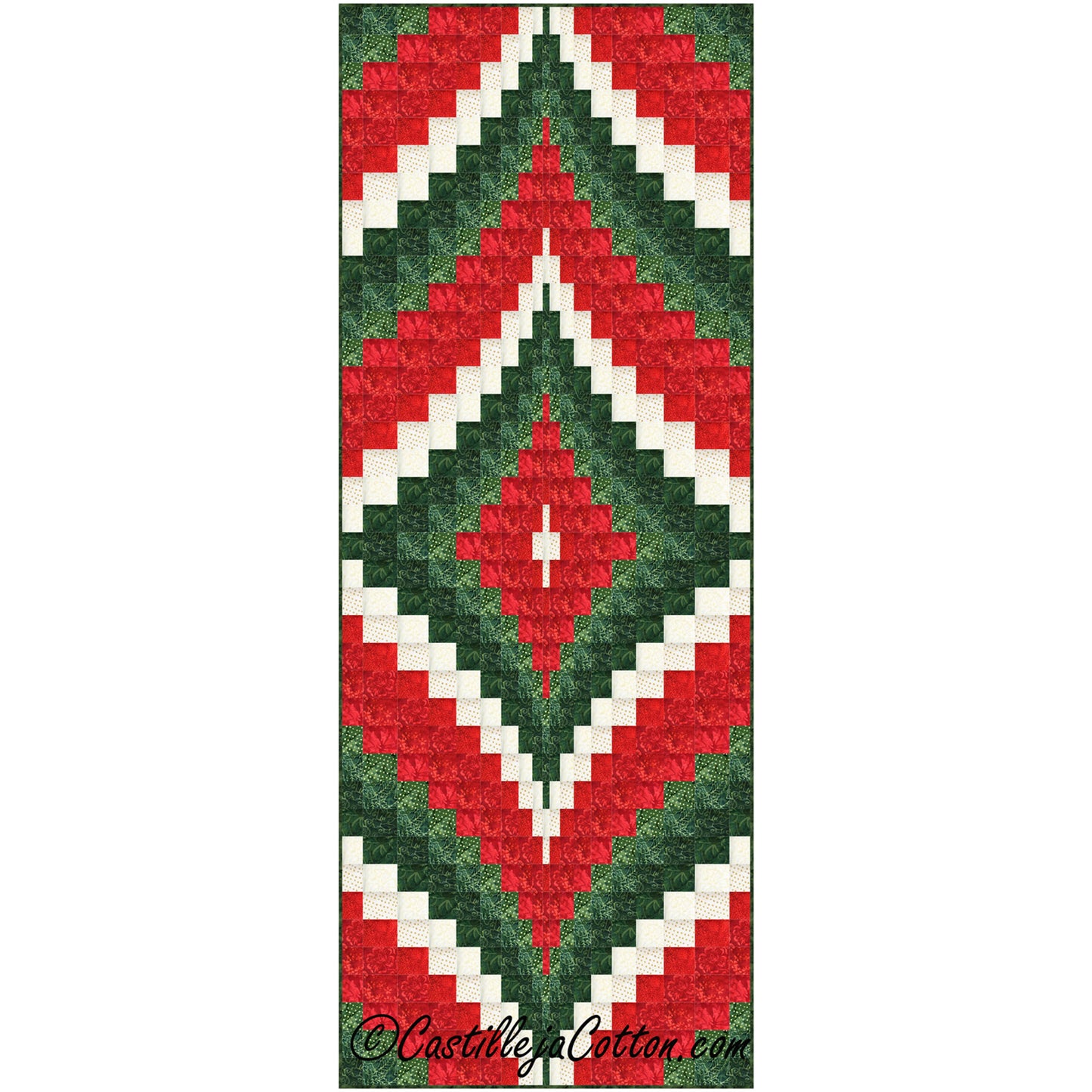 Christmas Diamonds Runner CJC-55692e - Downloadable Pattern