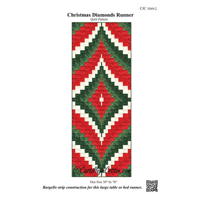 Christmas Diamonds Runner CJC-55692e - Downloadable Pattern