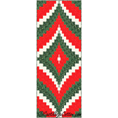 Holiday Diamonds Runner CJC-55693e - Downloadable Pattern