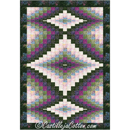 Three Gemstones Quilt Pattern CJC-55702 - Paper Pattern