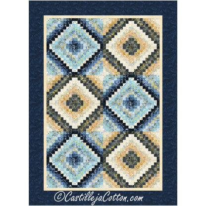 Sea and Sand Quilt Pattern CJC-55791 - Paper Pattern