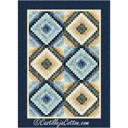Sea and Sand Quilt Pattern CJC-55791 - Paper Pattern