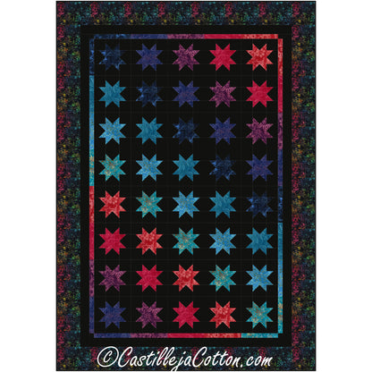 Star Studded Quilt Pattern CJC-55811 - Paper Pattern