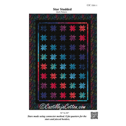 Star Studded Quilt Pattern CJC-55811 - Paper Pattern