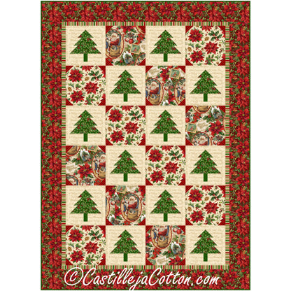 Trees and Circles Quilt Pattern CJC-55851 - Paper Pattern