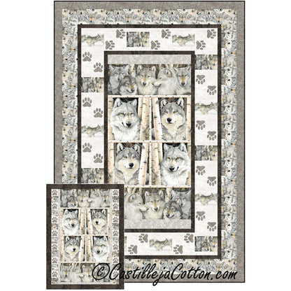 Gray Wolves Quilt Pattern CJC-55880w  - Wholesale Product