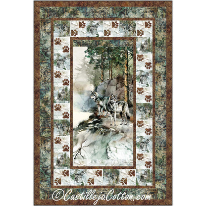 Lone Wolves Quilt CJC-55884e - Downloadable Pattern