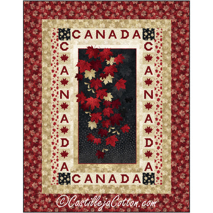 Oh Canada Leaves Two Quilt Pattern CJC-55902w  - Wholesale Product