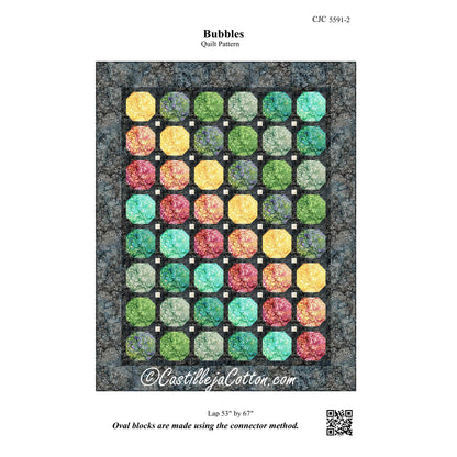 Bubbles Quilt Pattern CJC-55912 - Paper Pattern