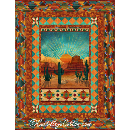 Sun Valley Quilt Pattern CJC-56051 - Paper Pattern