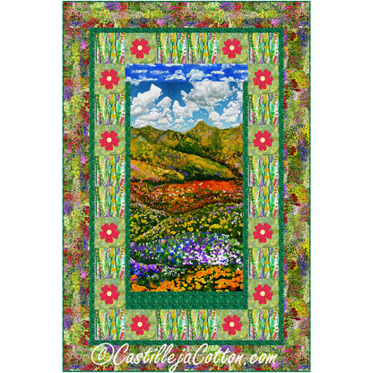 Field of Flowers Quilt Pattern CJC-56061 - Paper Pattern