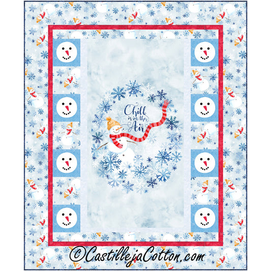 Seasons January Quilt Pattern CJC-56071 - Paper Pattern