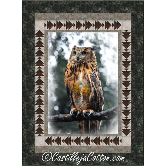 Hootie Owl Quilt Pattern CJC-56081 - Paper Pattern