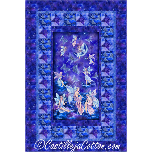 Fairies and Butterflies Quilt CJC-56141e - Downloadable Pattern
