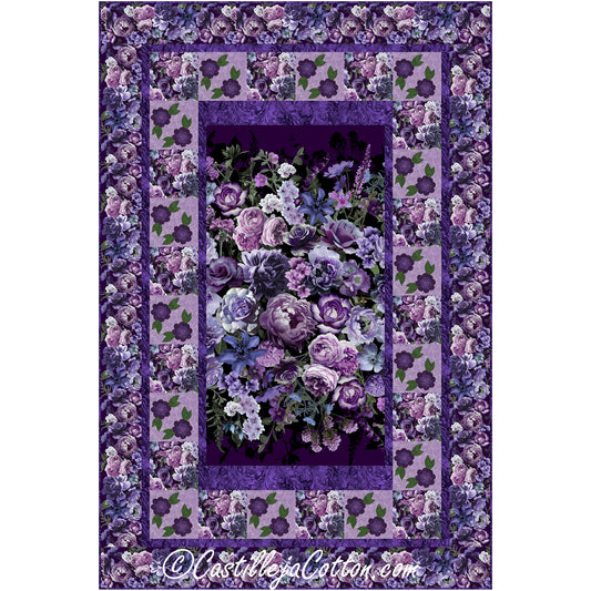 Floral Bouquet Quilt Pattern CJC-56151 - Paper Pattern