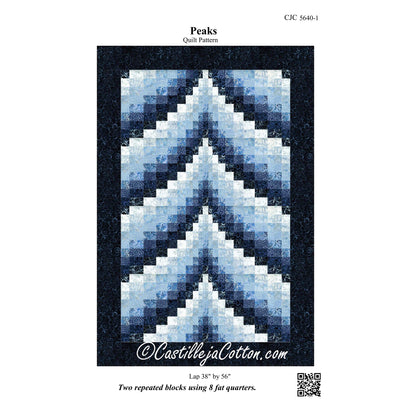 Peaks Quilt Pattern CJC-56401 - Paper Pattern