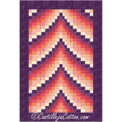 Sunset Mountains Quilt CJC-56411e - Downloadable Pattern