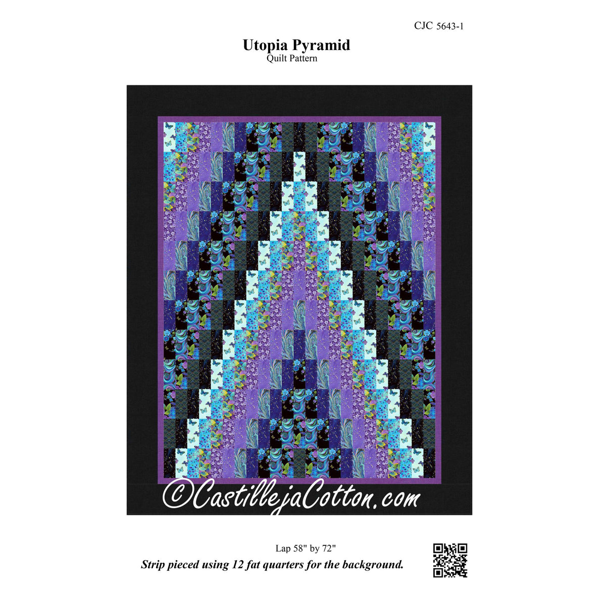Utopia Pyramid Quilt CJC-56431e - Downloadable Pattern