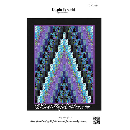 Utopia Pyramid Quilt CJC-56431e - Downloadable Pattern