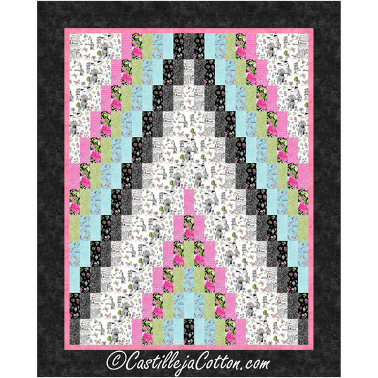 Paris Pyramid Quilt CJC-56432e - Downloadable Pattern