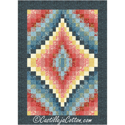 Diamond Clementine Quilt Pattern CJC-564610 - Paper Pattern