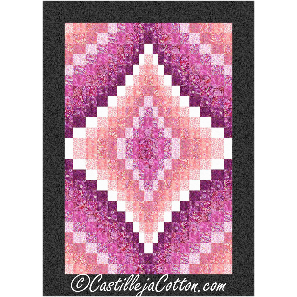 Dragonfly Diamond Quilt Pattern CJC-56463 - Paper Pattern