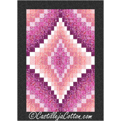 Dragonfly Diamond Quilt Pattern CJC-56463 - Paper Pattern
