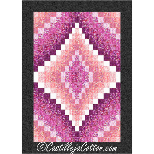 Dragonfly Diamond Quilt Pattern CJC-56463 - Paper Pattern