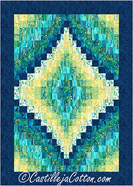 Morning Light Diamond Quilt CJC-56464e - Downloadable Pattern