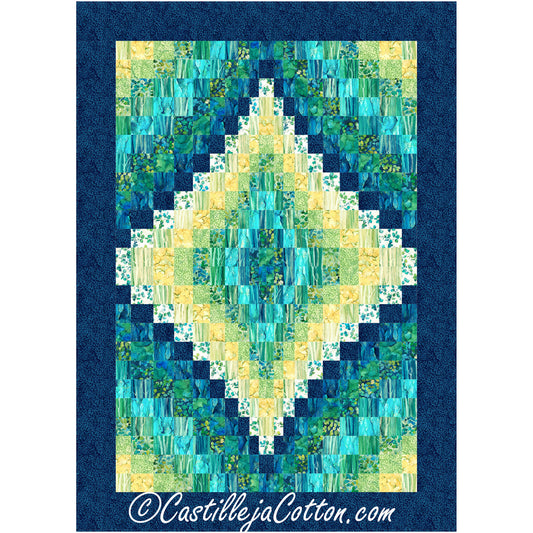 Morning Light Diamond Quilt Pattern CJC-56464 - Paper Pattern