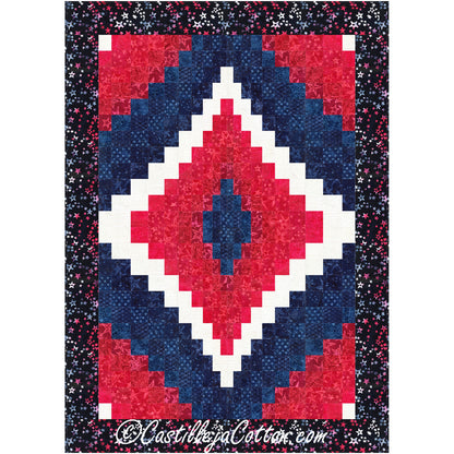 Diamond Valor Quilt Pattern CJC-56465 - Paper Pattern