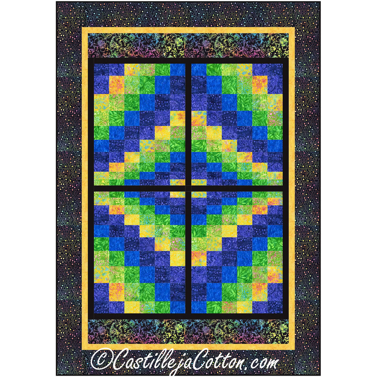 Celebrity Six Quilt Pattern CJC-56471 - Paper Pattern
