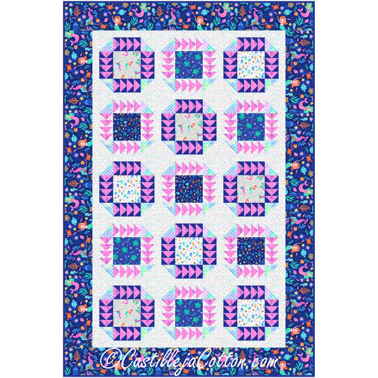 Mermaids and Sea Life Quilt Pattern CJC-56521 - Paper Pattern