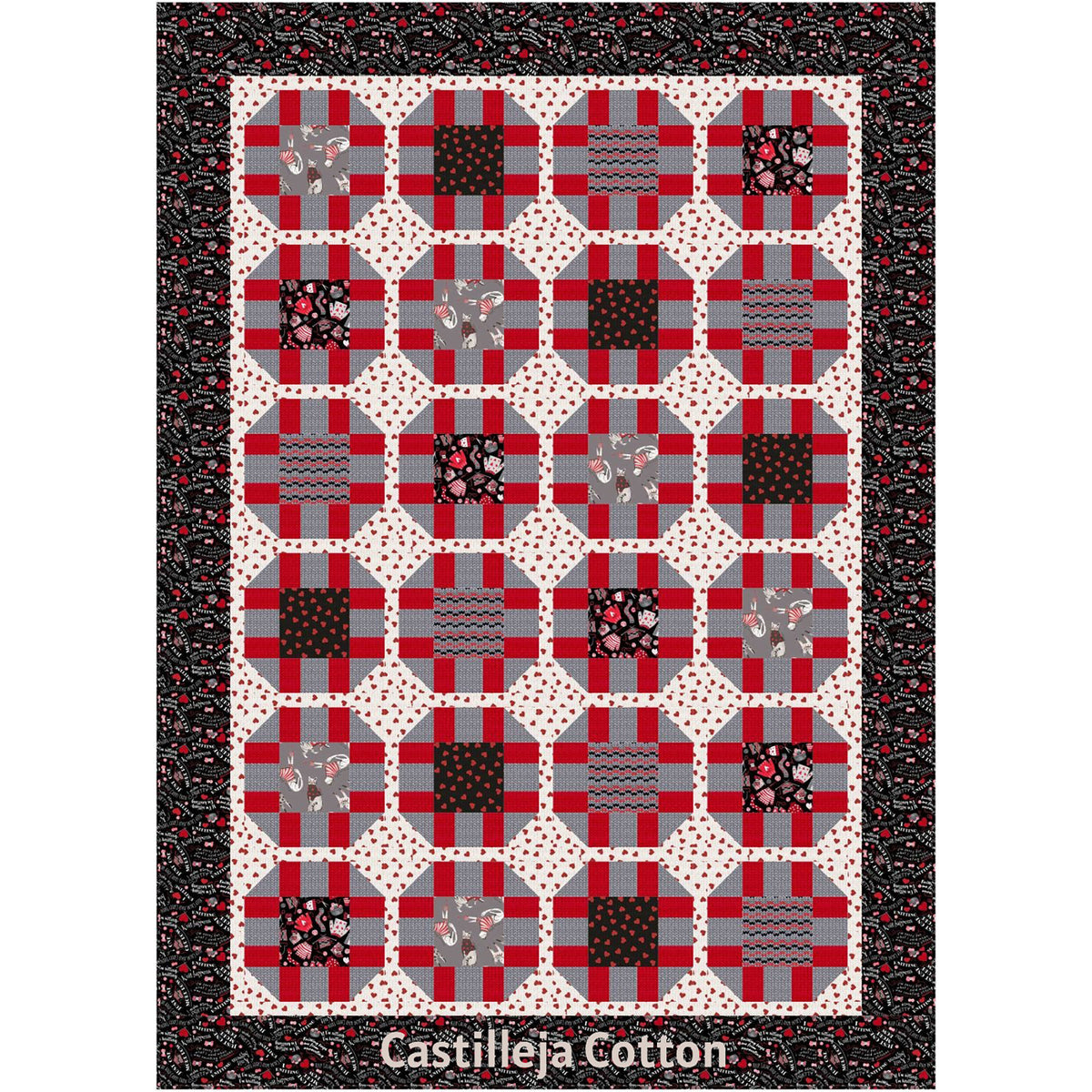 Knitting Quilt CJC-56542e - Downloadable Pattern