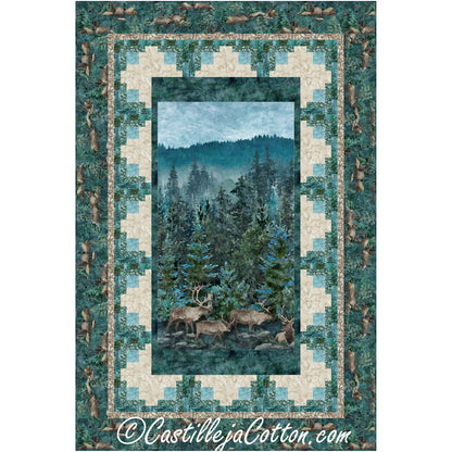 Deer Migration Quilt Pattern CJC-56574 - Paper Pattern