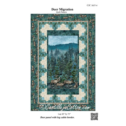 Deer Migration Quilt Pattern CJC-56574 - Paper Pattern