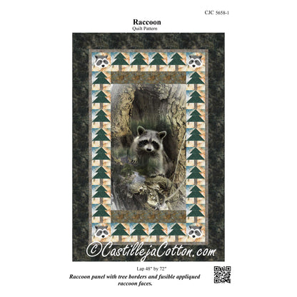 Raccoon Quilt Pattern CJC-56581 - Paper Pattern