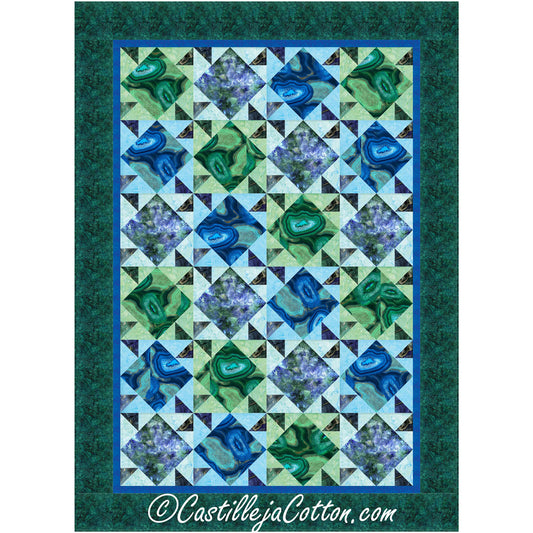 Rolling Stones Quilt Pattern CJC-56591 - Paper Pattern