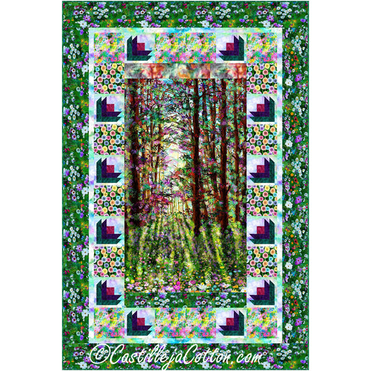 Floral Meadow Quilt Pattern CJC-56601 - Paper Pattern