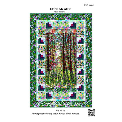 Floral Meadow Quilt Pattern CJC-56601 - Paper Pattern