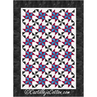 Double Pinwheel Quilt Pattern CJC-56631 - Paper Pattern