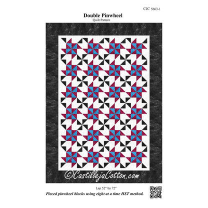 Double Pinwheel Quilt Pattern CJC-56631 - Paper Pattern