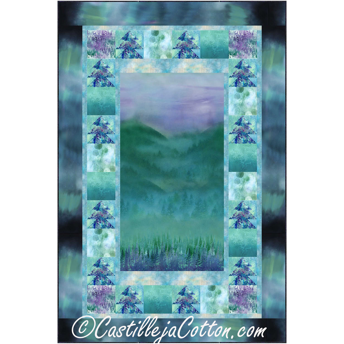 Magical Forest Quilt Pattern CJC-56651 - Paper Pattern