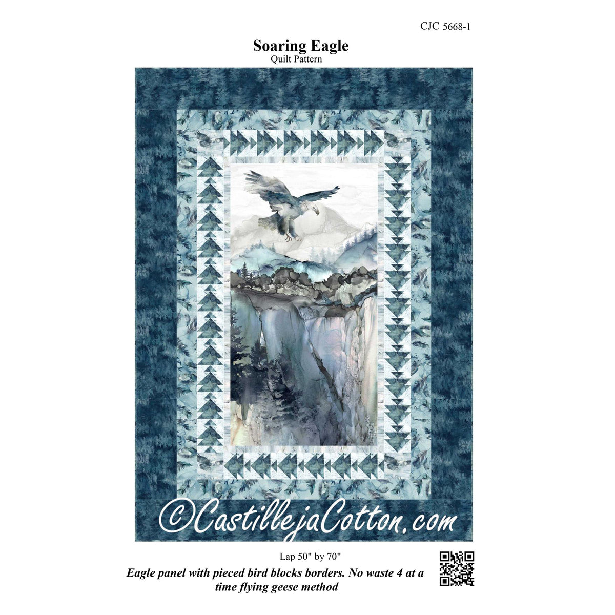 Soaring Eagle Quilt Pattern CJC-56681 - Paper Pattern