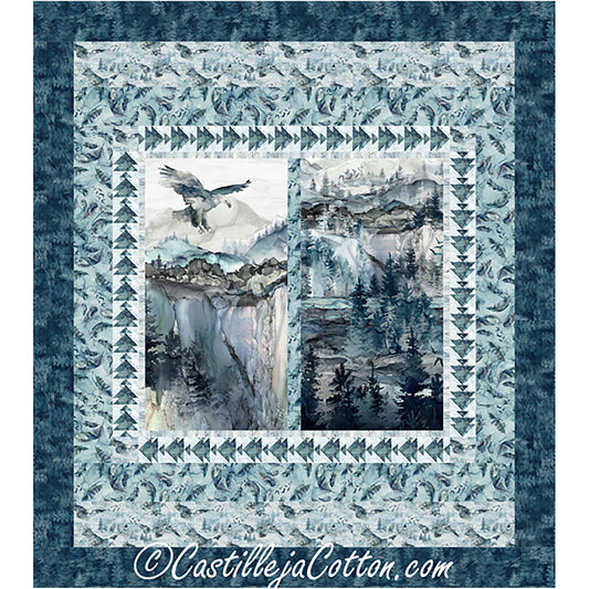 Soaring Eagle Queen Quilt CJC-56682 - Downloadable Pattern