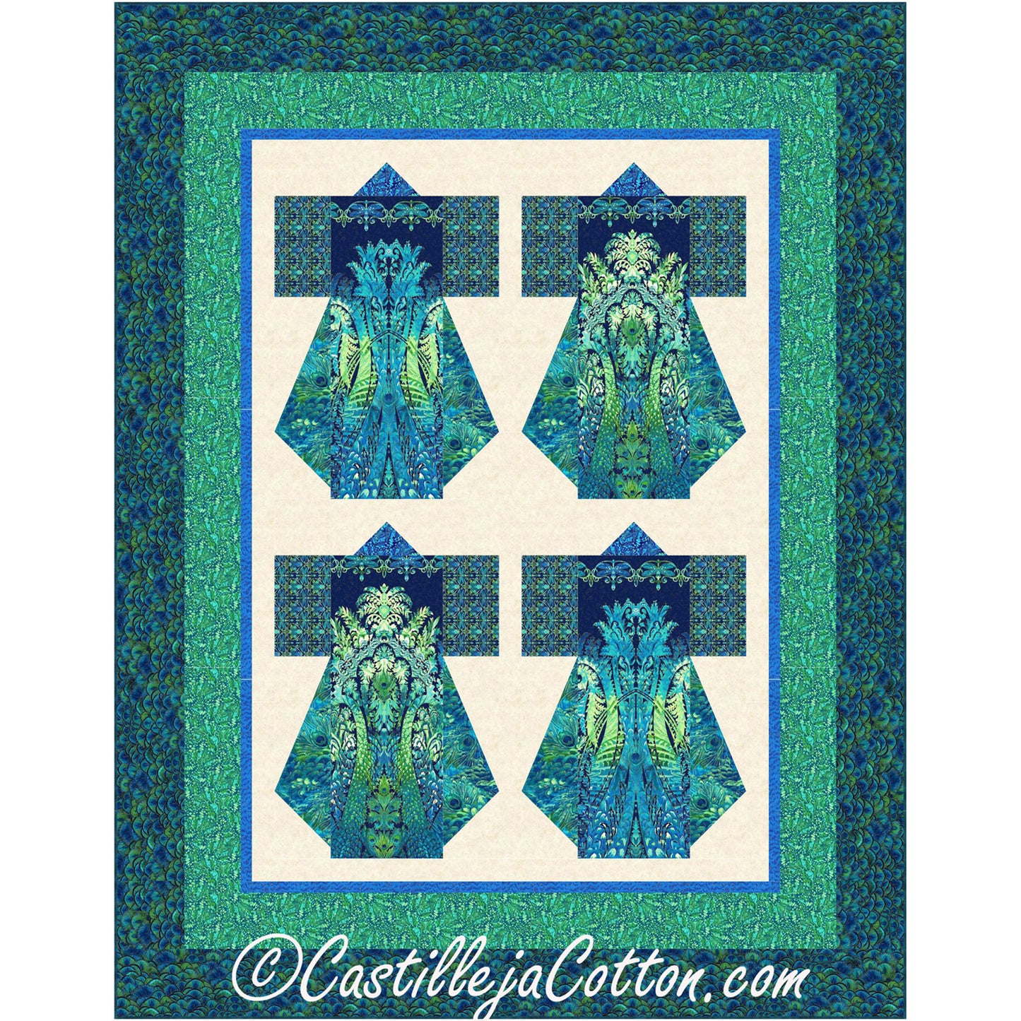 Luminous Kimono Quilt Pattern CJC-56701 - Paper Pattern