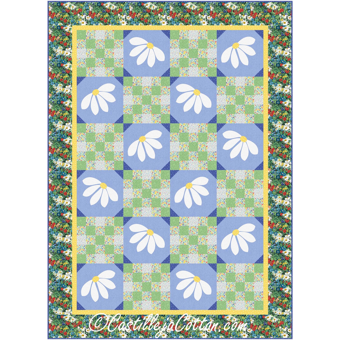 Dancing Daisies Quilt Pattern CJC-56771 - Paper Pattern