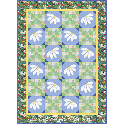 Dancing Daisies Quilt Pattern CJC-56771 - Paper Pattern